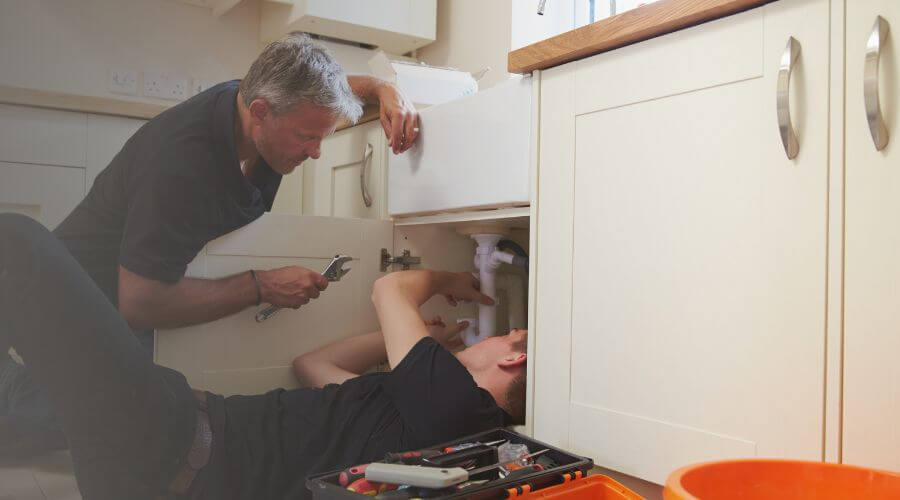 Professional burst pipe repair services in Orland, IN